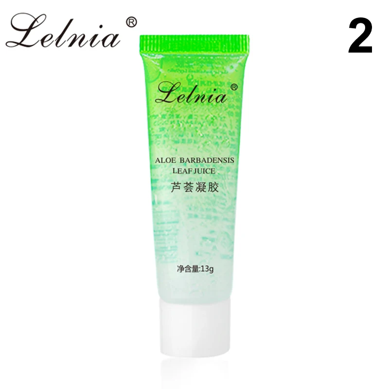 Hot 3 Pcs Concentrated Aloe Gel Acne Cream Sleep Mask Moisturizing Jelly Facial Mask Skin Care wyt77
