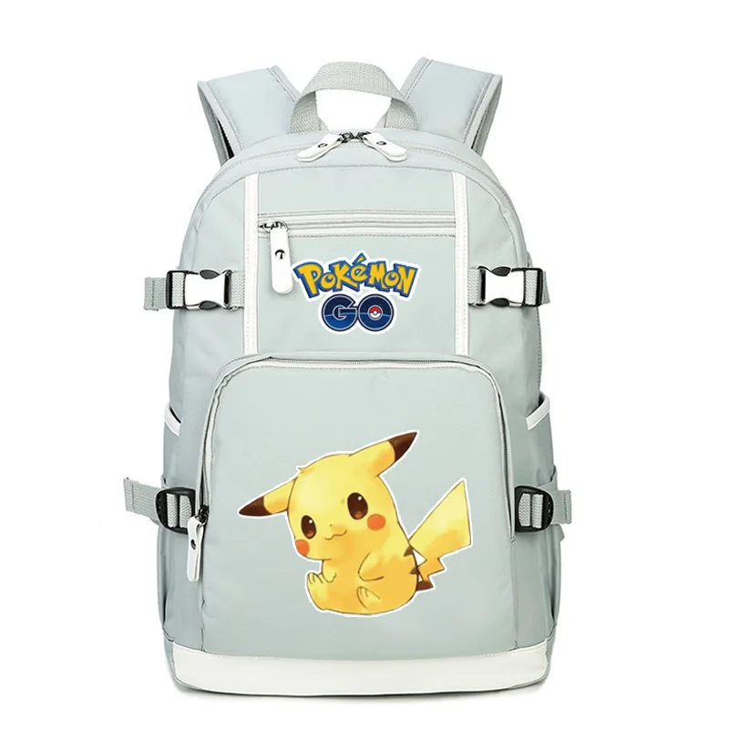 Go Pikachu Eevee дизайнерский Рюкзак Школьная Сумка повседневная Молодежная Студенческая книга дорожные сумки для ноутбуков - Цвет: Style 23