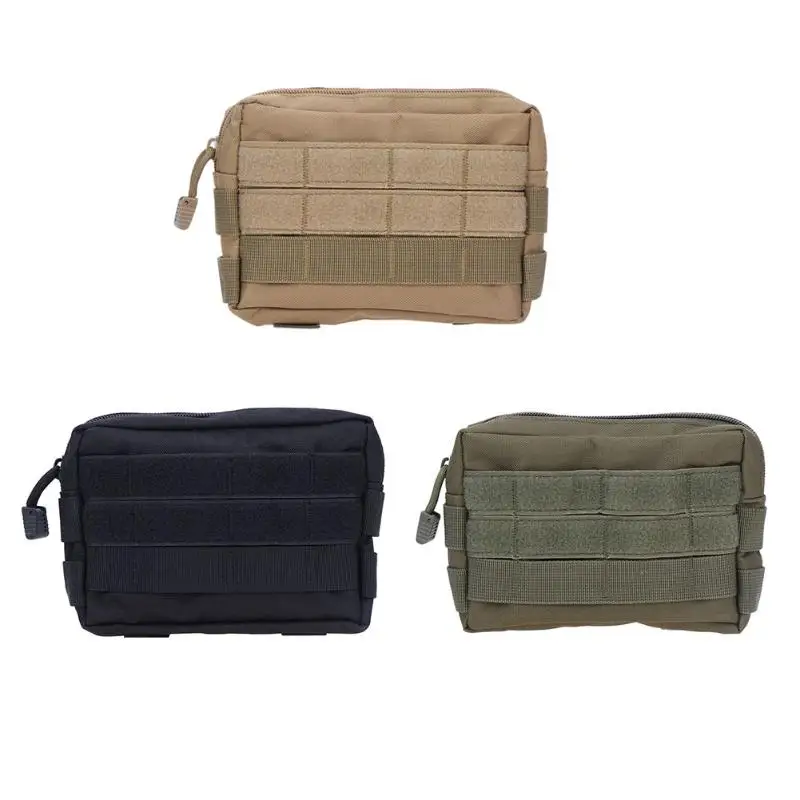 

Canvas Tactical Bag Military Backpack Outdoor Camping Hiking Phone Keys Holder Pouch Sports Waist Bag Bolsa Outdoor Bags