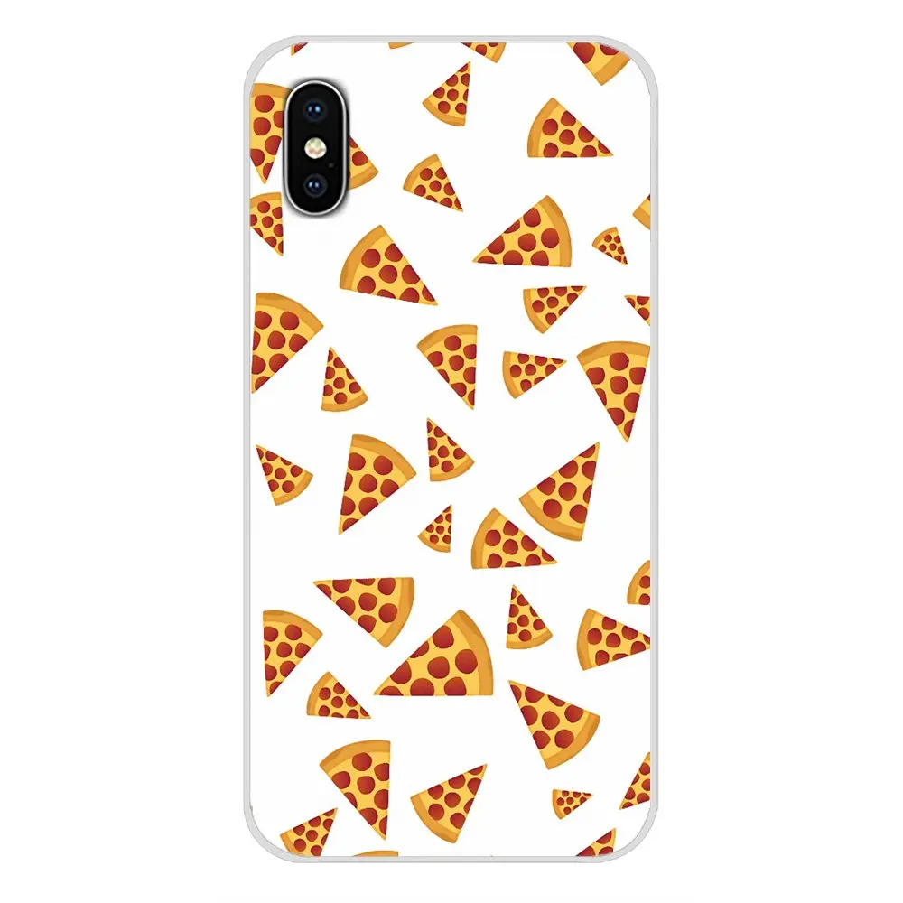 Для Apple iPhone X XR XS MAX 4 4S 5 5S 5C SE 6 6S 7 8 Plus ipod touch десертная пицца пончики Макарон пищевой