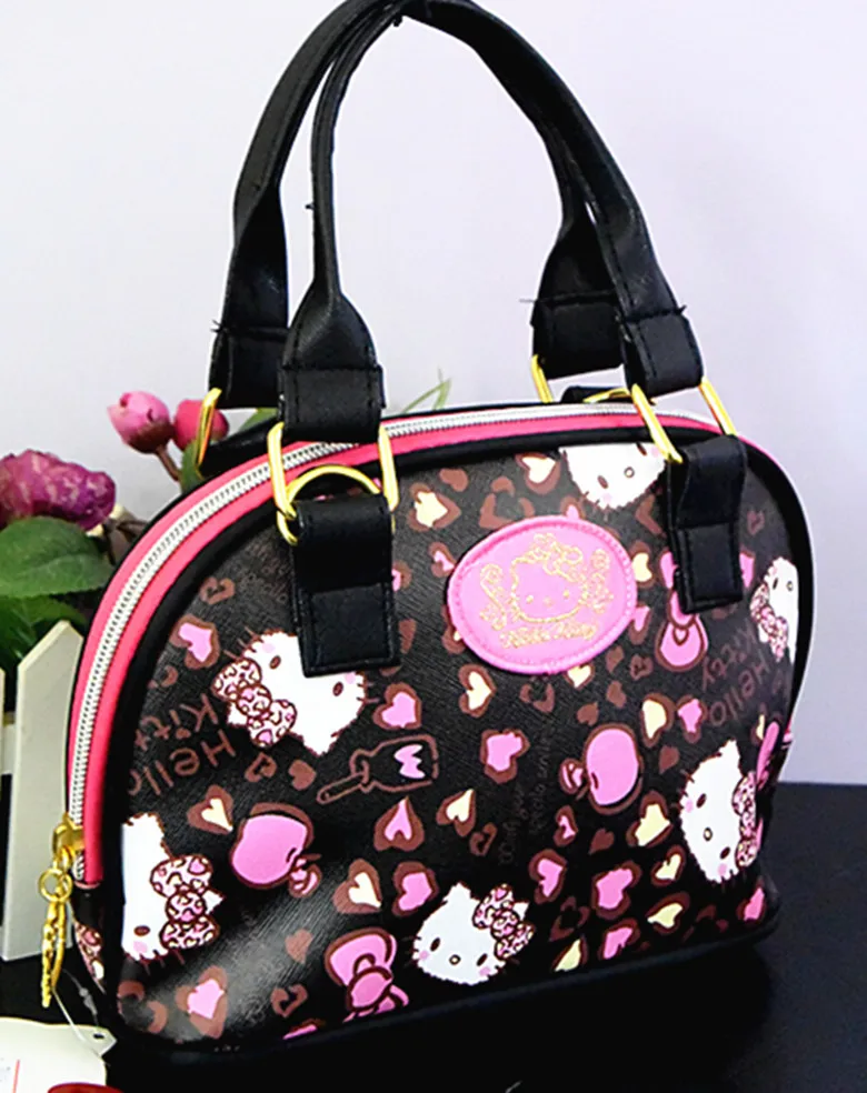 Новая женская сумка Hello kitty мессенджер наплечная сумки для женщин и девочек
