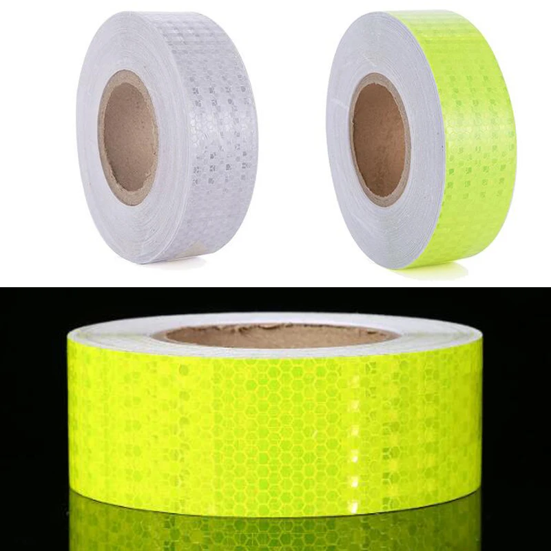 

5cmx10m Reflective Bicycle Stickers Adhesive Tape for Bike Safety Bicycle Accessories