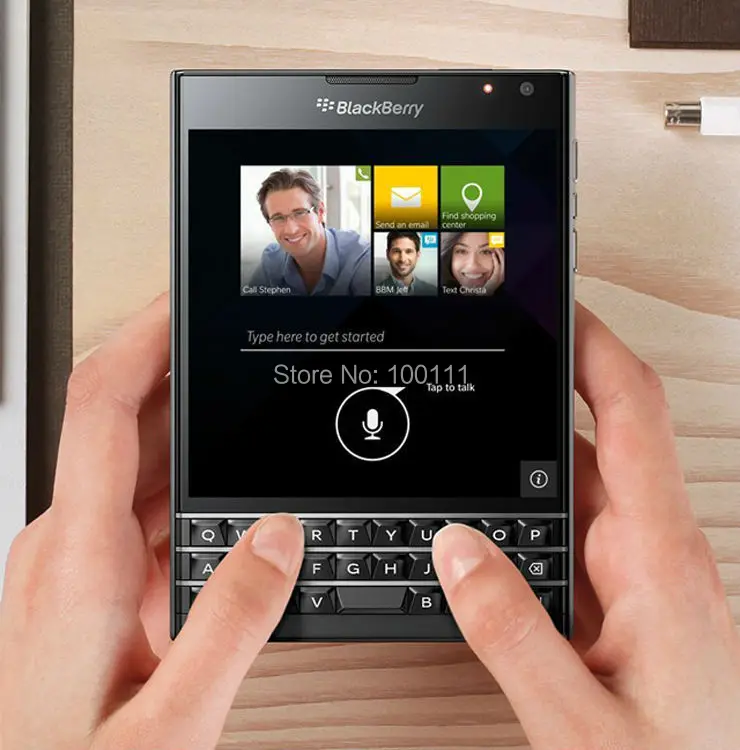 BlackBerry паспорт Q30 сотовый телефон разблокирован 13 МП камера 3 ГБ ОЗУ 32 Гб ПЗУ английская арабская клавиатура