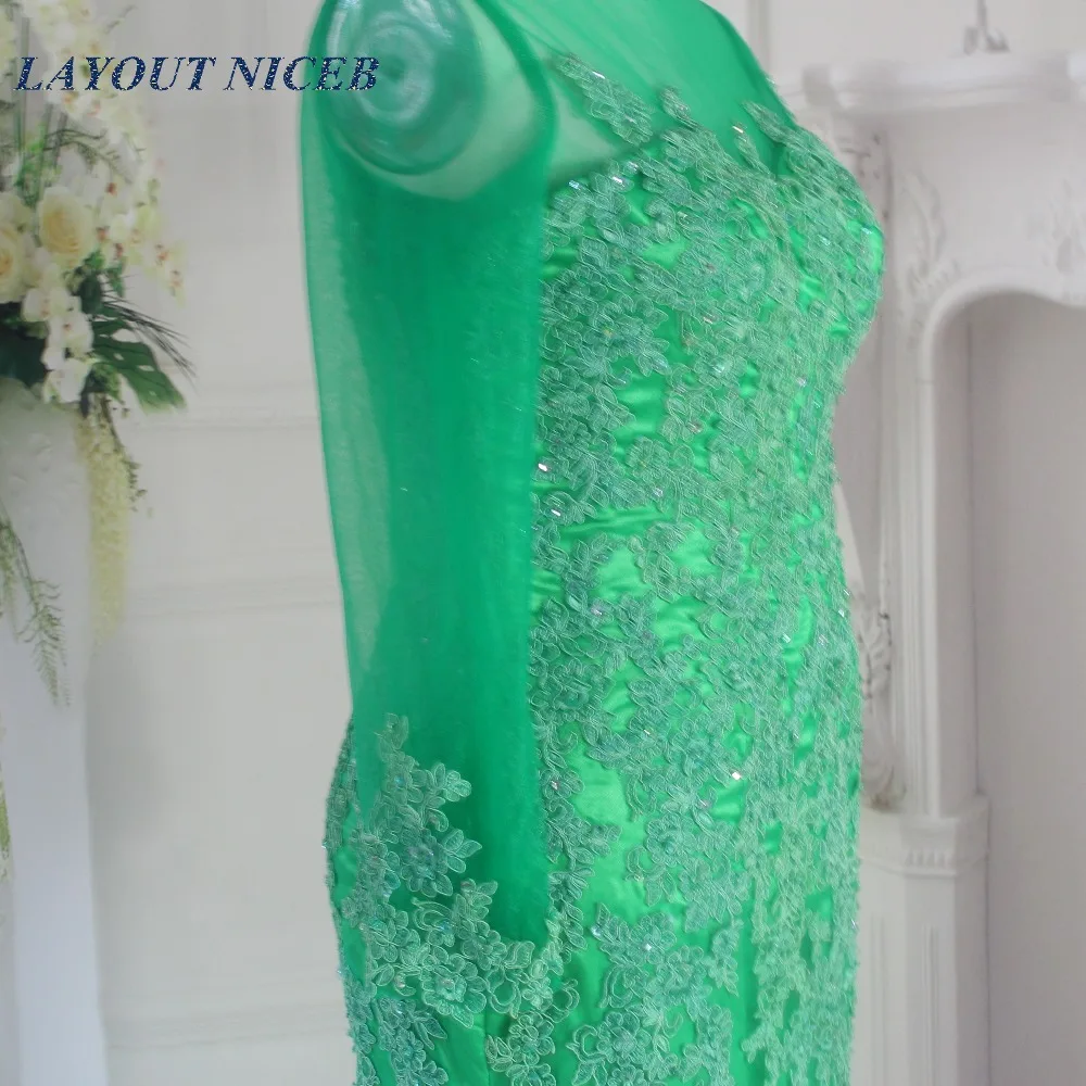 Элегантные вечерние платья русалки с длинными рукавами 2017 Robe De Soiree кружевные