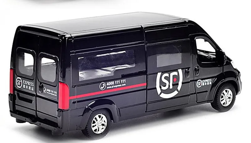 Автомобильные модели из 1:32 сплава с высокой имитацией для автомобилей Ford vans