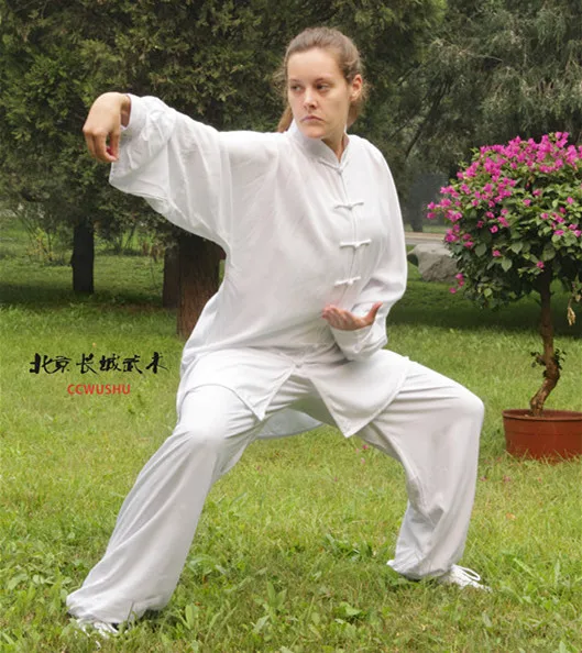 Костюм Shaolin Wushu костюм для кунг фу китайский боец унисекс Wudang одежда тренировок|kung