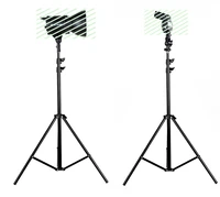 2pcs 195cm light stand flash studio lighting umbrella foldable studio photography light flash stand support three flash tripod