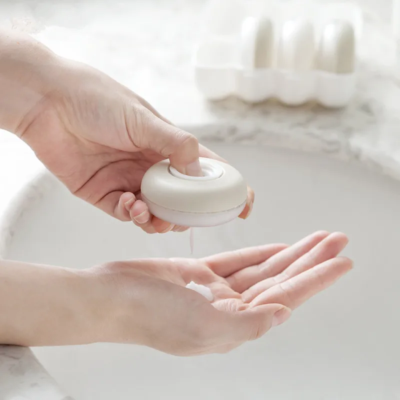 Портативный Упаковочный пресс-бутылка для лосьона тела контейнер ванны