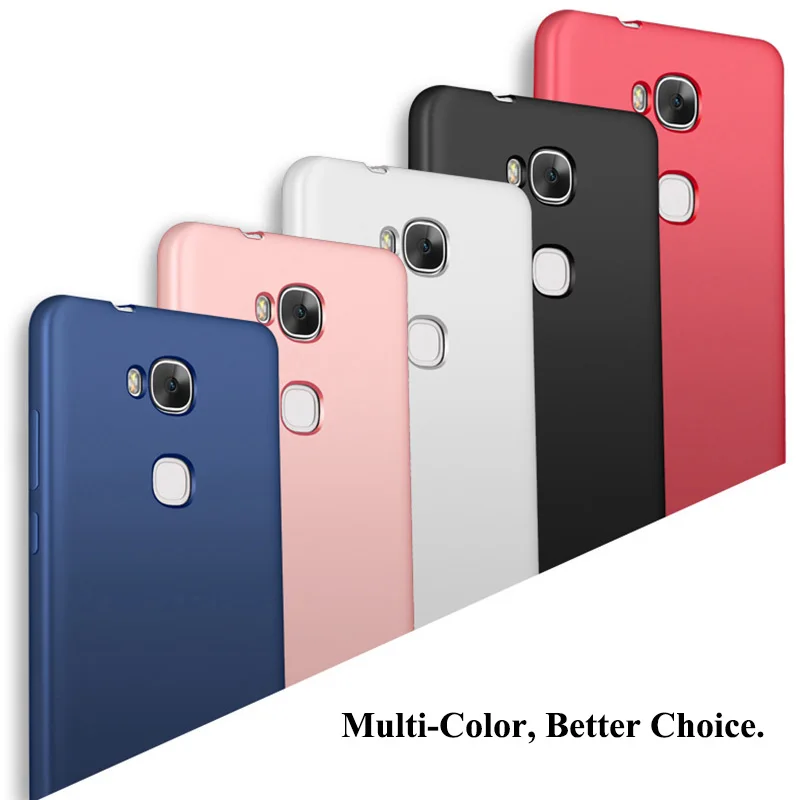 MAKAVO чехол для huawei Honor 5X 360 Защита мягкий силиконовый корпус Тонкий матовый