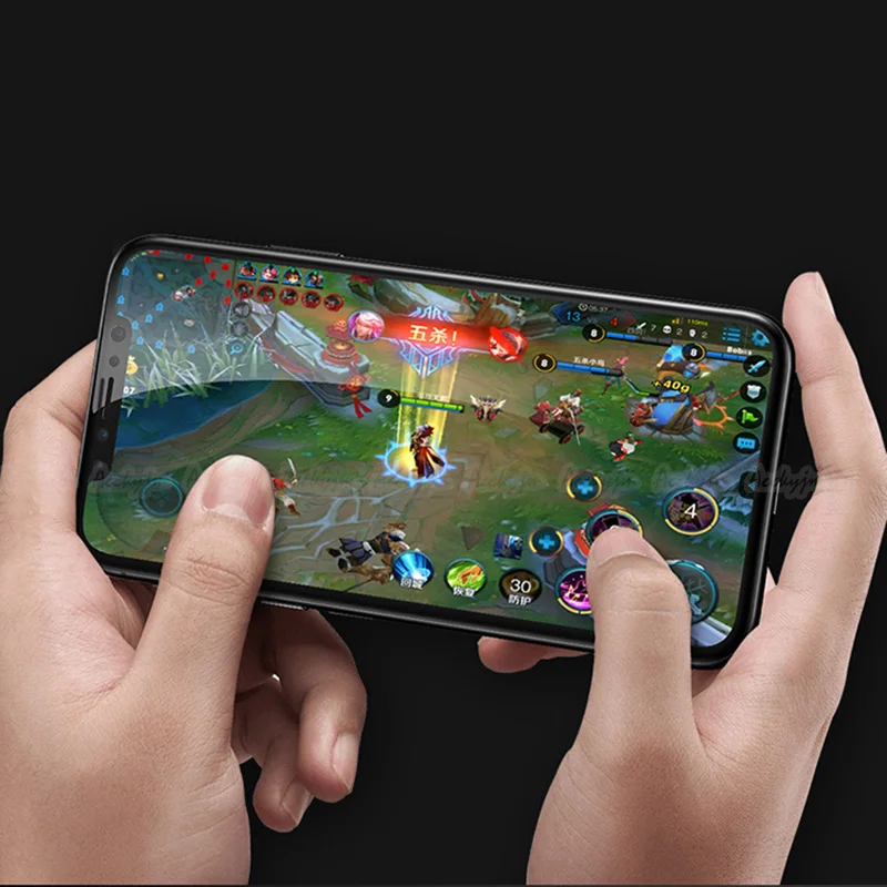 UVR для iPhone X, антишпионское закаленное стекло для Apple iPhone, Защита экрана для конфиденциальности, 3D полное покрытие, углеродное волокно, мягкий край, пленка