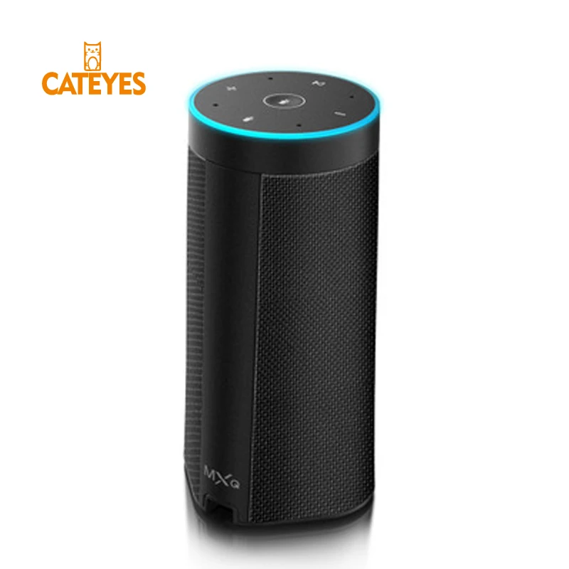 Смарт-динамик Wifi Bluetooth Голосовое управление Alexa AI с улучшенным звуком ABS + материал