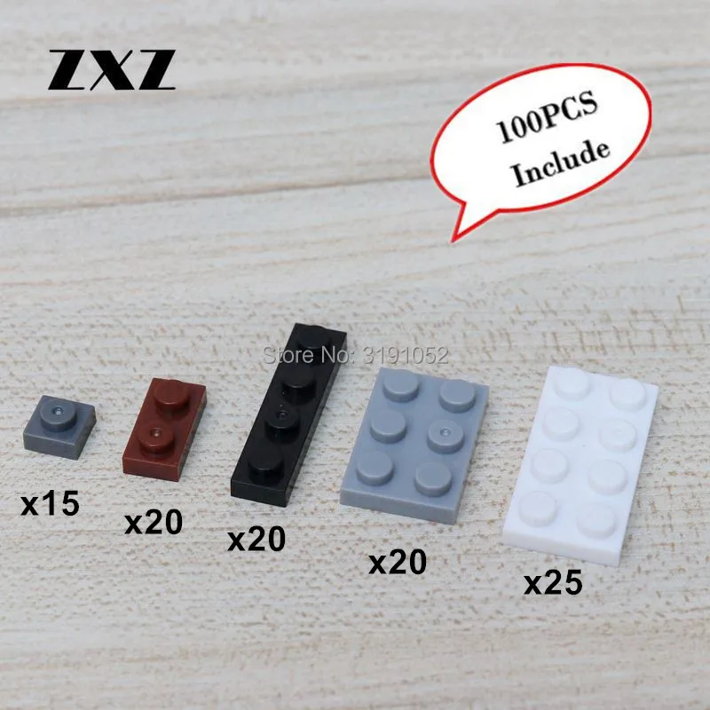 Детские Игрушки для раннего обучения пластиковые строительные блоки 1x1x2 1x4 2x3 2x4