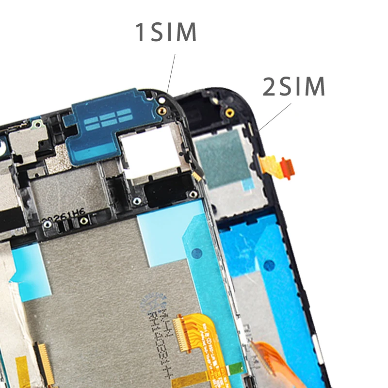5 0 &quotоригинал для HTC ONE M8 сенсорный экран с рамкой дигитайзер сборка One LCD 831c 1/2 SIM |