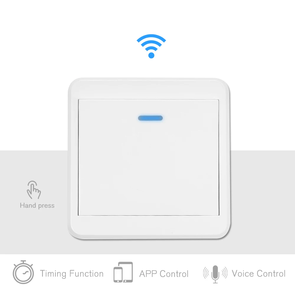 EWeLink Wi Fi 433 mhzкнопка выхода двери Беспроводной Выключатель электронный дверной
