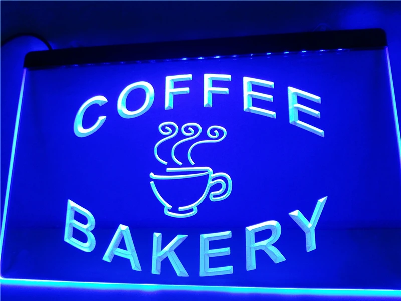 Светодиодная неоновая подсветильник КА для хлебобулочной Кофейни | Дом и сад