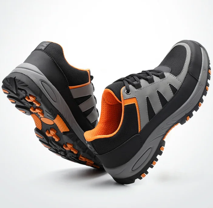 Mens Steel Toe Work Shoes for Men Lightweight Breathable Safety Anti-smashing Anti-puncture Non-slip Protective | Обувь