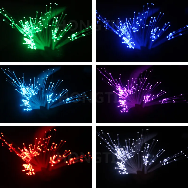 PMMA Пластиковые Оптическое волокно S кабель потолочный светильник комплект 0.75 мм *