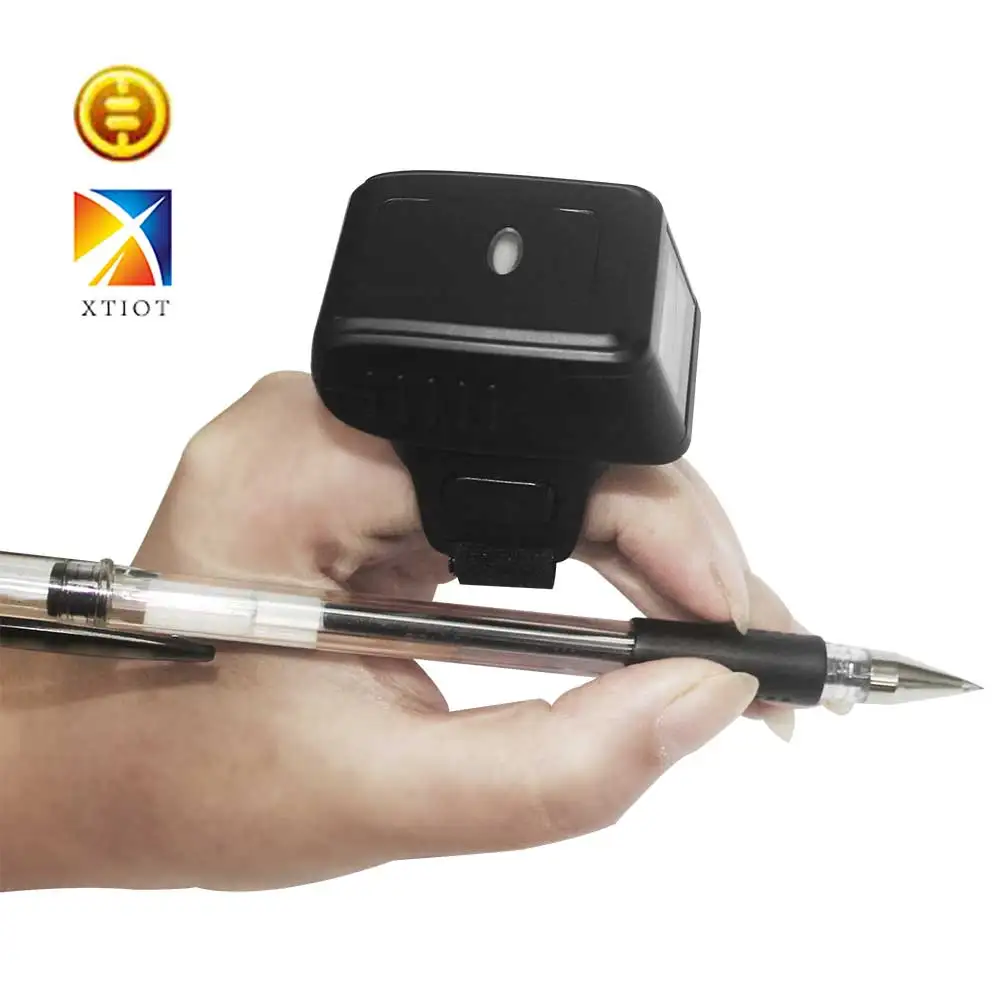 XTH3003 Портативный наручные с Bluetooth кольцо DM QR сканер штрих кода 1D 2D мини