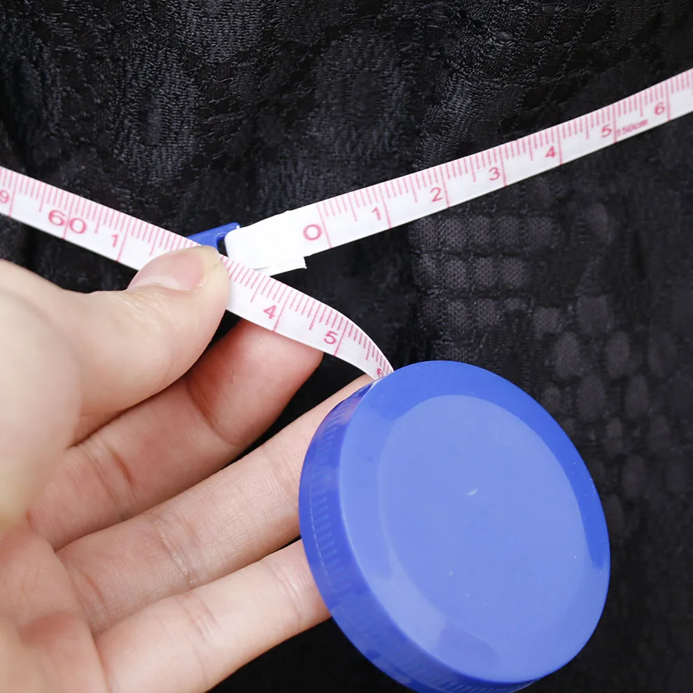 

Pocket Plastic Round Tape Measure Tapeline Tape Measure Ruler Sewing