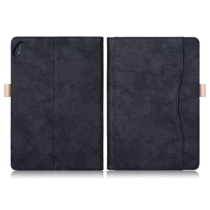 Универсальный чехол для huawei Mediapad T5 10 AGS2-W09/L09/L03/W19& M5 lite 10 BAH2-W19/L09/W09 10," планшеты принципиально чехол - Цвет: Black