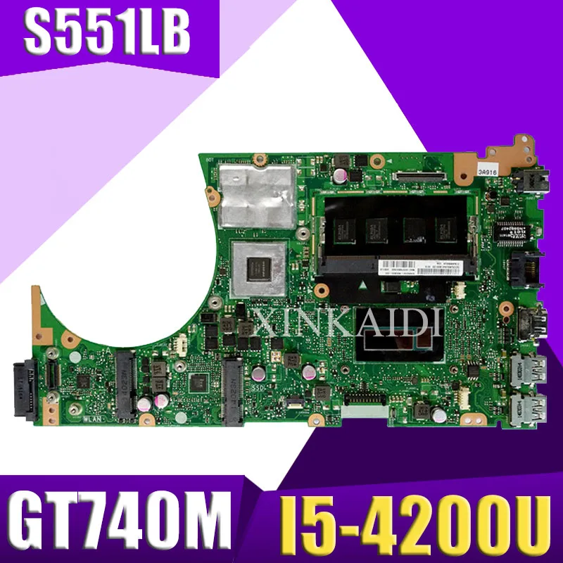Материнская плата XinKaidi для ноутбука ASUS S551LB S551LN S551LD S551L|Материнские платы| |