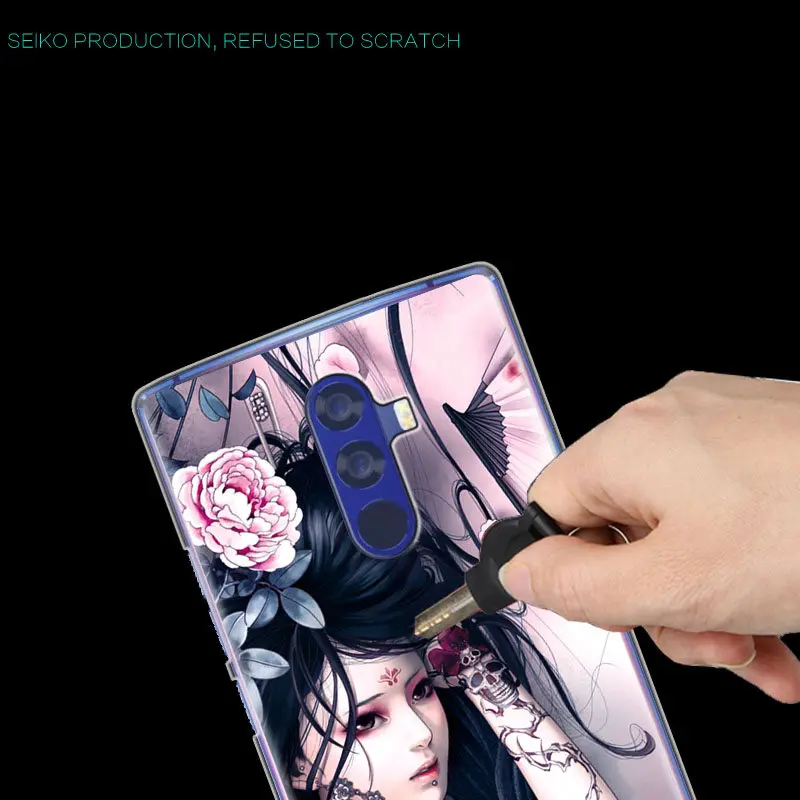 Five colors Soft Case For Doogee Mix 2 Cover Silicone Coque Mix2 Printed Bags Funda 5.99Inch |