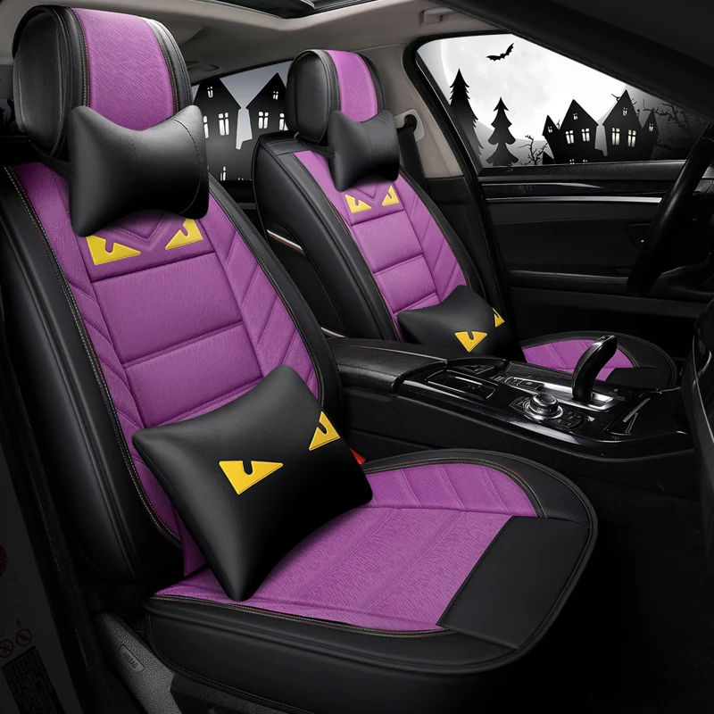 Универсальные чехлы для автомобильных сидений из искусственной кожи daewoo gentra lacetti