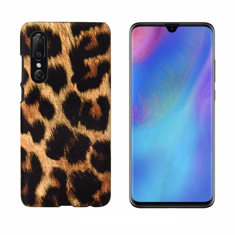 Чехол для Huawei P30 P40 Pro задняя крышка lite роскошный Леопардовый блестящий кожаный