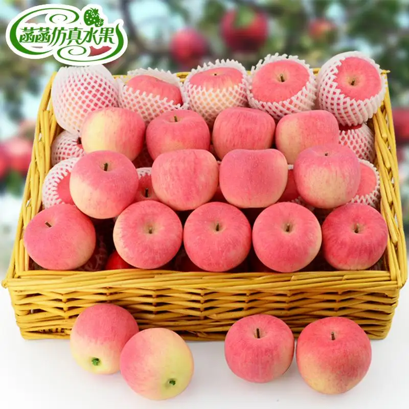 

For apple model fake fruit apple props home decoration fruit