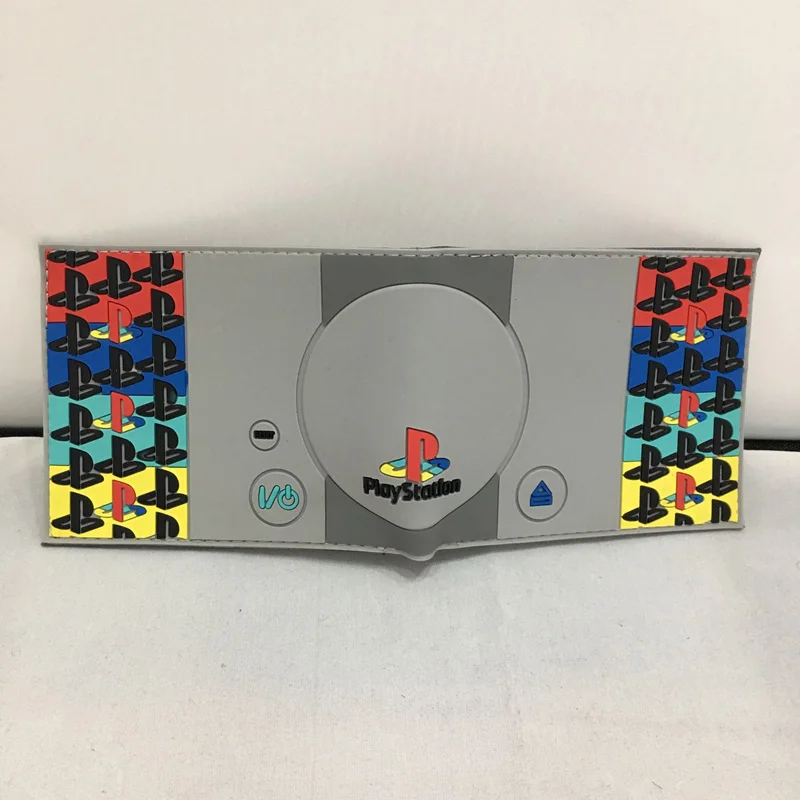 Горячие 3D дизайн игры кошелек аниме мультфильм Playstation кошельки из ПВХ для студентов мальчик девочка деньги монета держатель короткий кошелек