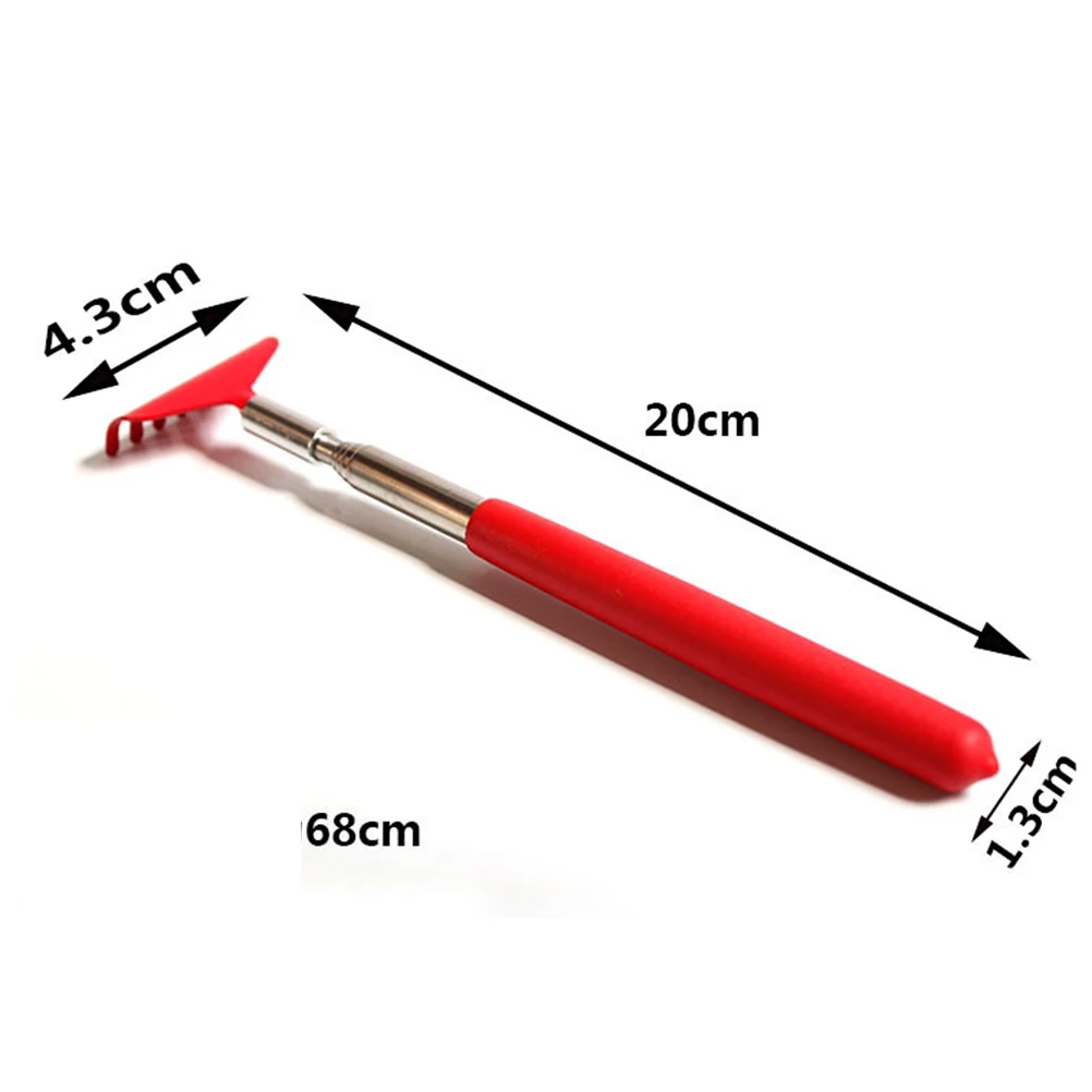 4 шт. Спиночес Портативный Нержавеющая сталь Выдвижная телескопическая металл