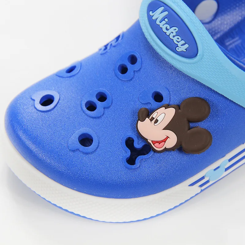 Детские туфли с дырками Disney Новинка лета 2019 домашние Нескользящие сандалии для