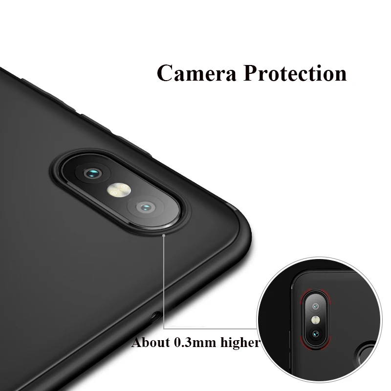 Aierwill For Xiaomi Redmi S2 Case Full Protection Soft Silicone Matte Cover Redmis2 Phone Cases tpu |