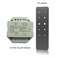 Мини 3 ключа 4key DC5V 12 в 24 в один цвет/RGB+ CCT светодиодный Усилитель диммер контроллер для 5050 3528 Светодиодная лента светильник