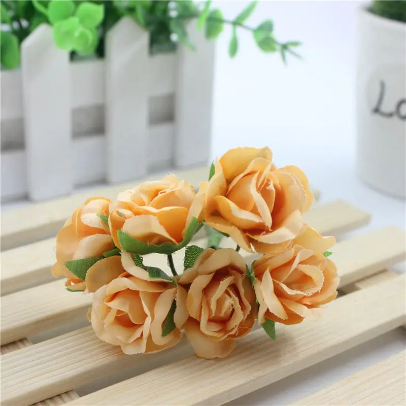 6 шт./лот искусственные розы шелковые свадебные туфли украшение для дома|flowers