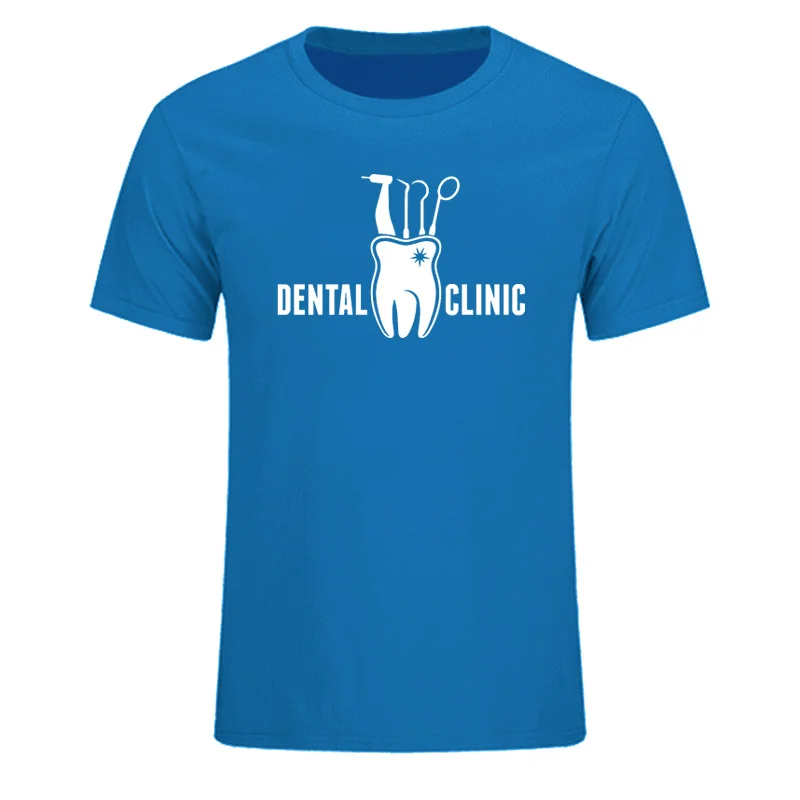 Мужская футболка Dental Clinic Pre Cotton футболки с коротким рукавом|Мужские футболки| |