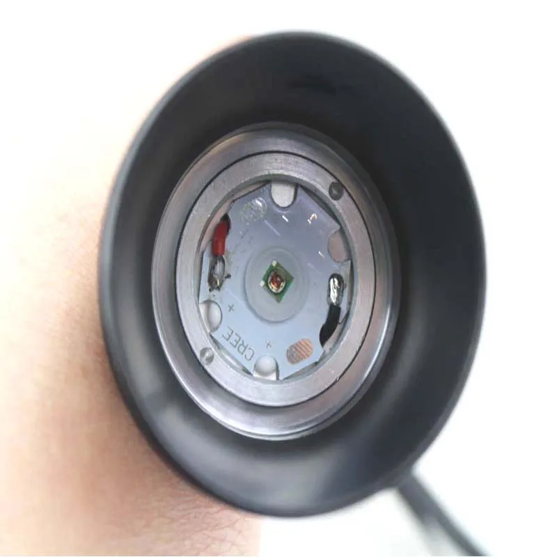 U-F C8 1xCREE Q5 красный свет светодиодный фонарик (1x18650) | Лампы и освещение