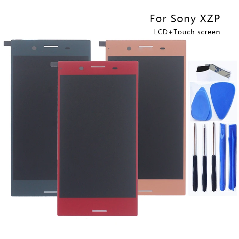 5 &quotоригинал для Sony Xperia XZ Premium G8142 E5563 ЖК-монитор дигитайзер сборка XZP дисплей +