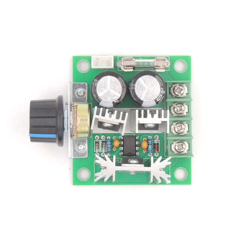 Адаптер DC12V 40V 10A однофазный регулятор двигателя Скорость регулятор переключатель светильник Яркость Управление бесступенчатая трансформатор