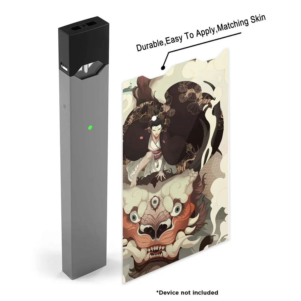 SHIODOKI, 2 упаковки, Juul, наклейка на кожу для Pax JUUL, технология 2.5D, ультратонкая Защитная Наклейка для JUUL, чехлы для обертывания-spirts 2