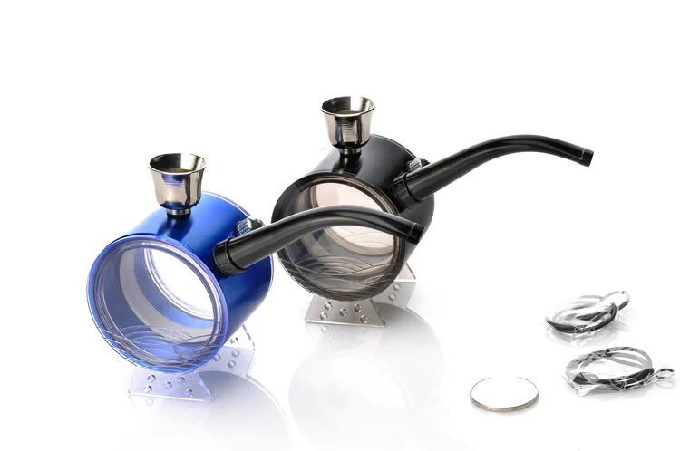 1 х мини металл и пластик кальяна трубка для курения наргиле пузырьковая чаша