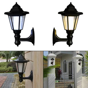 Светодиодный светильник на солнечной батарее, настенный уличный фонарь для дорожек, ландшафта, сада, забора