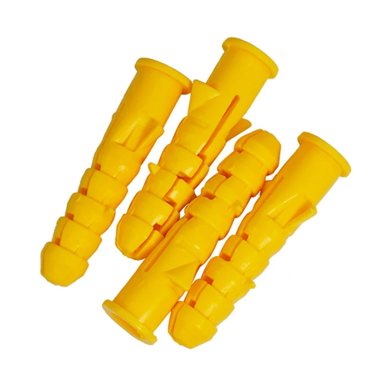 20 шт./лот пластиковая Расширительная пробка крепежные детали анкеры расширение