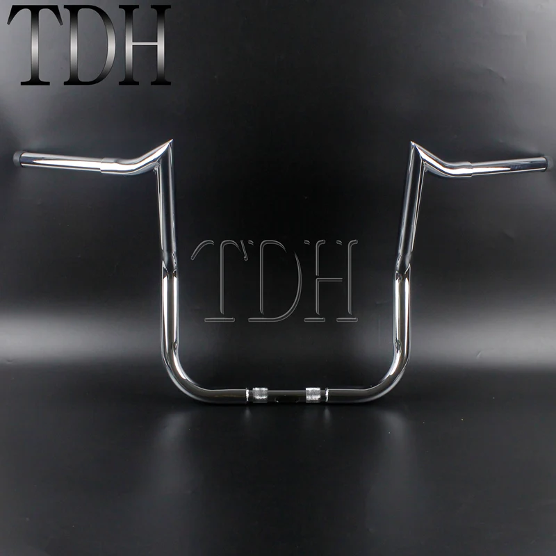 1" Rise 37" широкие рули для 1986 Up Harley Touring комоды Baggers FLHT FLHTC хромированная сталь железный руль мотоцикла