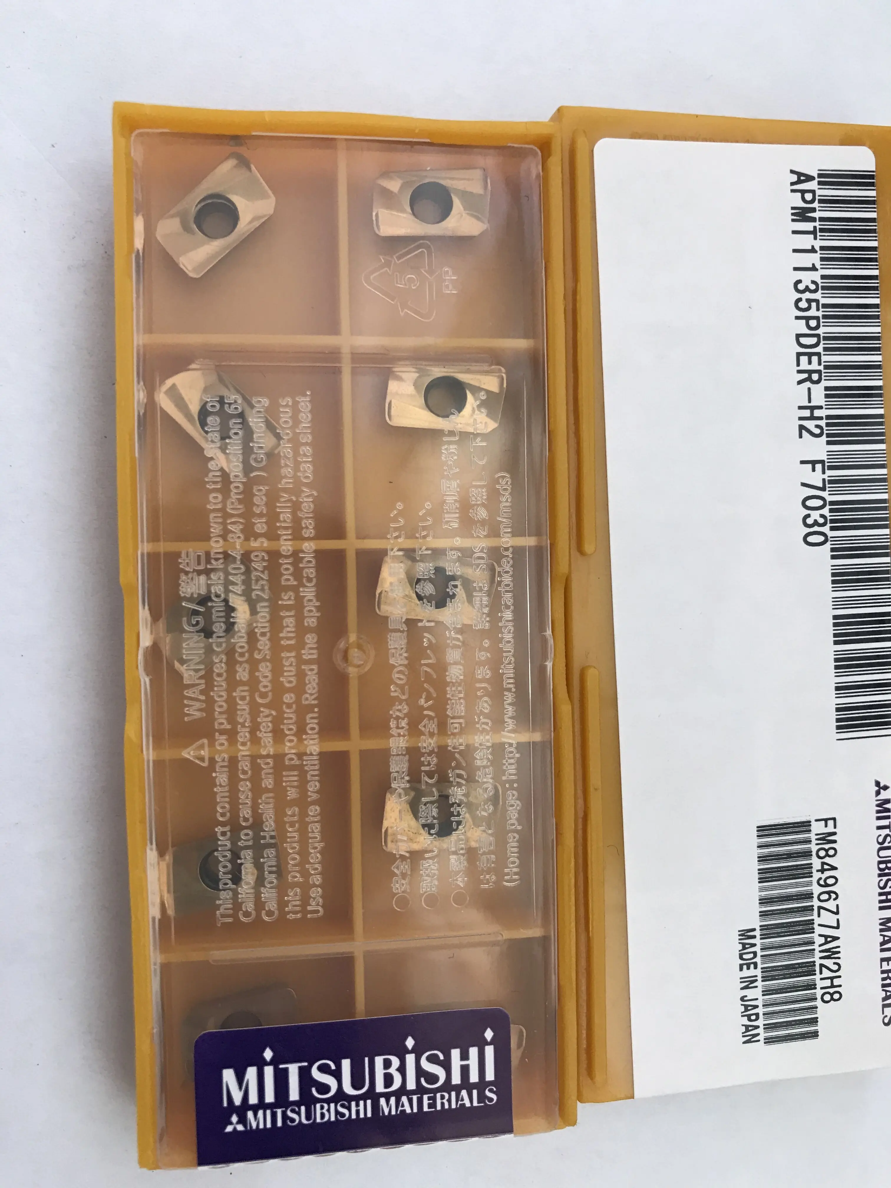 100PCS APMT1135 PDER H2/M2 F7030 Carbide insert Milling tools Face milling turning | Инструменты