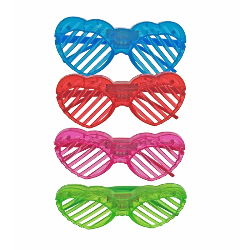 12pcs/lots Led Mask Eye Glasses Light Up Flashing Wedding Gifts Party Supplies Adult Child Glow Sunglass Halloween Christmas | Дом и сад