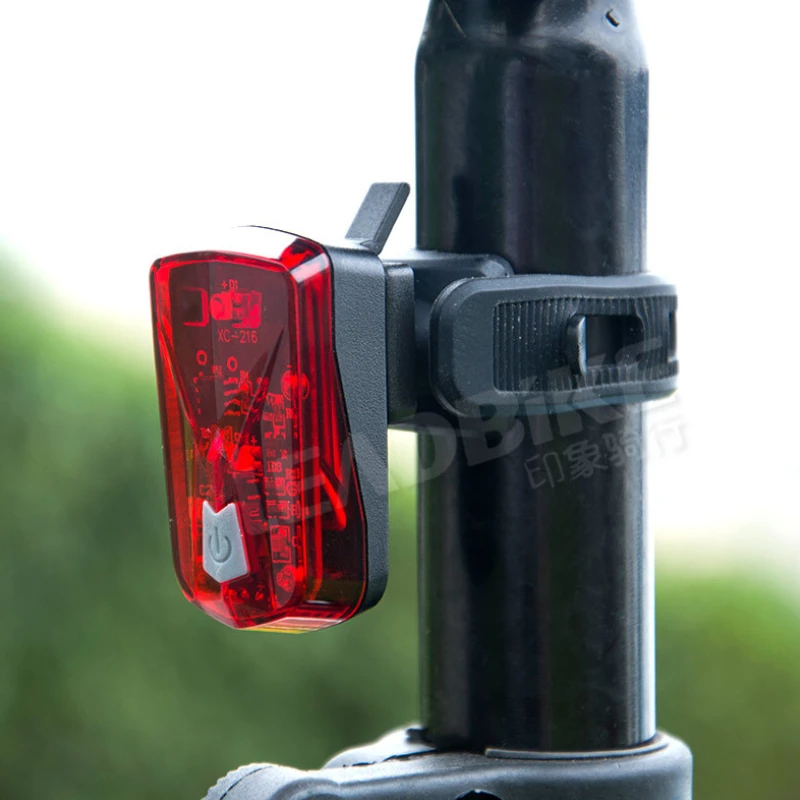 LEADBIKE Новый USB Перезаряжаемый супер яркий водонепроницаемый защитный задний фонарь для велосипеда высокая
