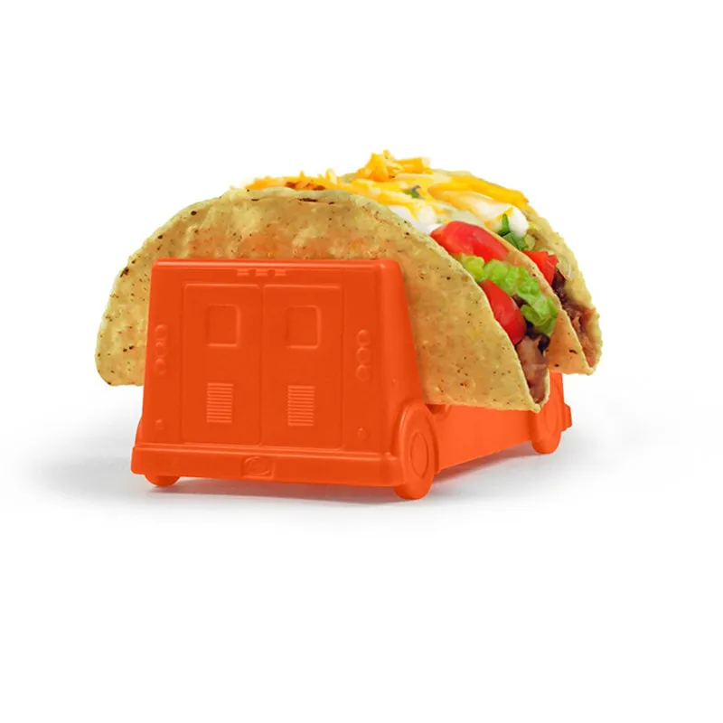Мягкий держатель Taco для муки, тортильяная стойка для кухни, демонстрационная стойка для еды, двойной держатель для тортилии в форме грузовика