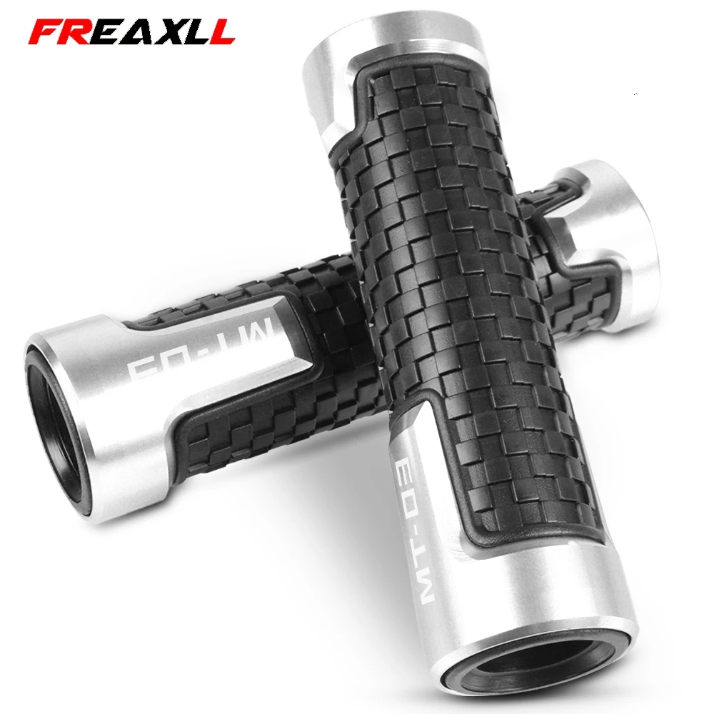 

7/8 "22mm Universal Motorcycle Handle Handlebar Hand Bar Grip For yamaha MT-03 MT03 MT 03 2006 - 2015 2016 With MT-03 LOGO