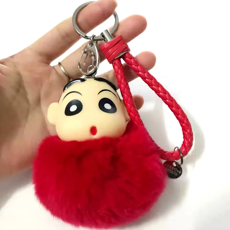 Pom рисунок Hello Kitty помпоном аниме свинья брелок прекрасный мультфильм мешок висит